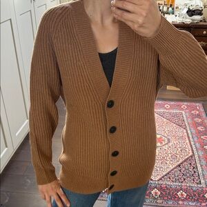 Women’s Brown Cardigan Sweater from Everlane brand new